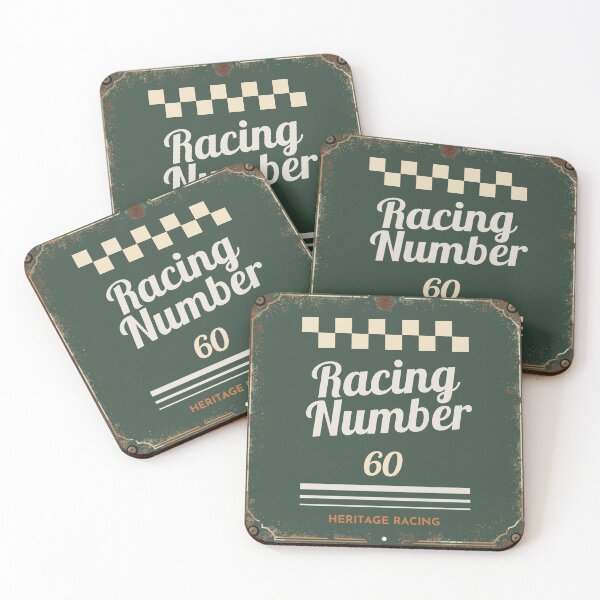 Item preview, Heritage Racing Number 60 designed and sold by DesignCreativeByEH.