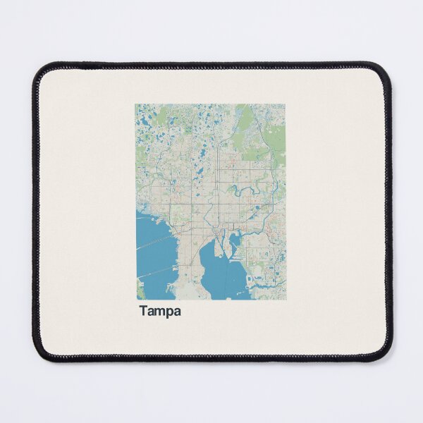 Item preview, Tampa Minimalistic Map Art designed and sold by MapsNerd.