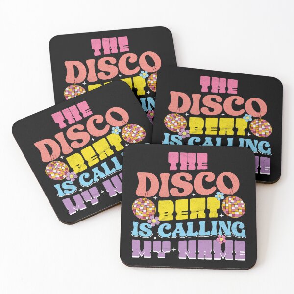 Item preview, The Disco Beat Is Calling My Name Retro Party designed and sold by RetroBlast-Club.