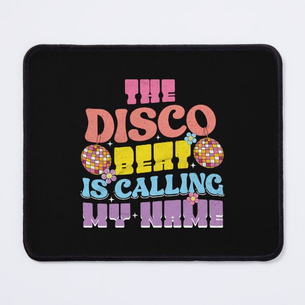 Item preview, The Disco Beat Is Calling My Name Retro Party designed and sold by RetroBlast-Club.