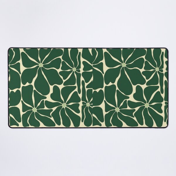 Item preview, Patterned design of Big Green Flowers designed and sold by LunaVales.