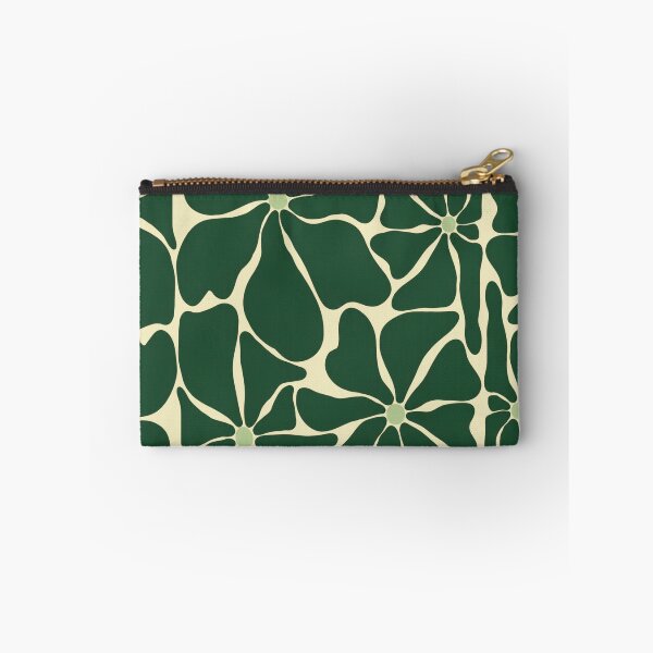 Item preview, Patterned design of Big Green Flowers designed and sold by LunaVales.