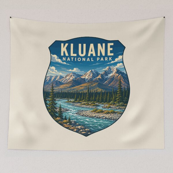 Item preview, Kluane National Park | Yukon Canada Mountain Adventure Design designed and sold by Gideon Emmerich.