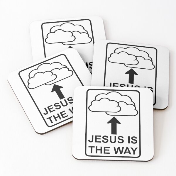 Item preview, Jesus Is The Way Road Sign designed and sold by rubinc-espede.