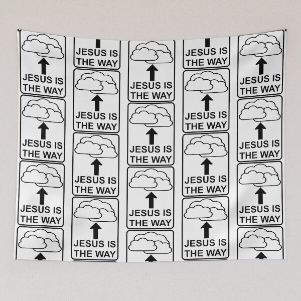 Item preview, Jesus Is The Way Road Sign designed and sold by rubinc-espede.