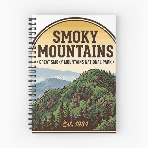 Item preview, Smoky Mountains Ridge Close-Up Halftone Arch Sticker designed and sold by DetourDgn.