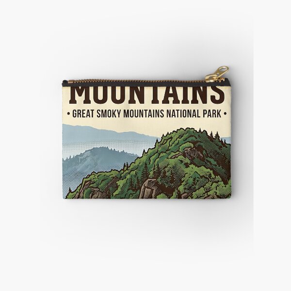 Item preview, Smoky Mountains Ridge Close-Up Halftone Arch Sticker designed and sold by DetourDgn.
