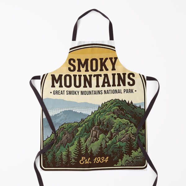 Item preview, Smoky Mountains Ridge Close-Up Halftone Arch Sticker designed and sold by DetourDgn.