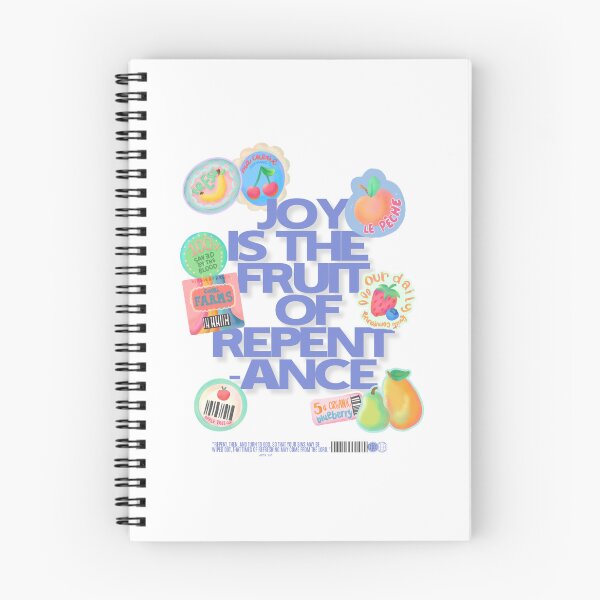 Item preview, Joy is the Fruit of Repentance designed and sold by Shop.Megwilliams.