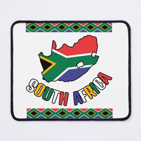 Item preview, South African Country Shape with South African Flag and Name designed and sold by Avara-Creative.