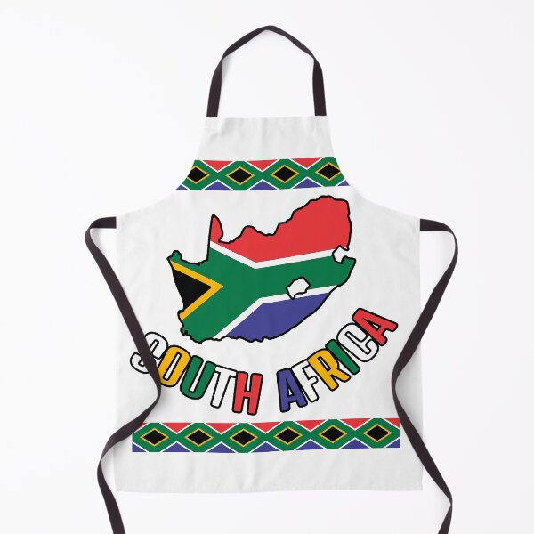Item preview, South African Country Shape with South African Flag and Name designed and sold by Avara-Creative.