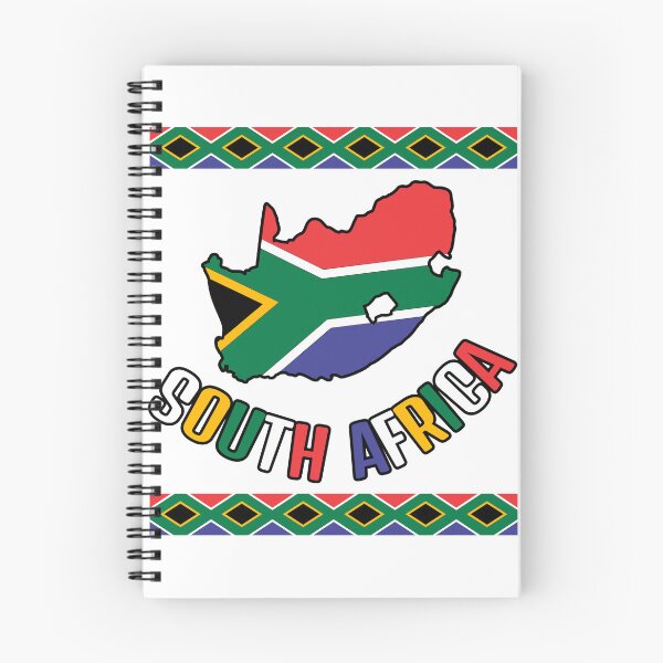 Item preview, South African Country Shape with South African Flag and Name designed and sold by Avara-Creative.