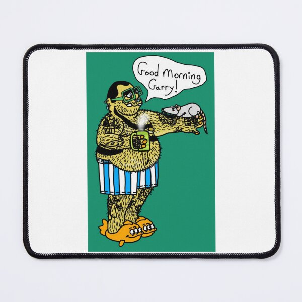 Item preview, Good Morning Garry Funny Green Monster Pajamas Design designed and sold by RatBoyExtreme.