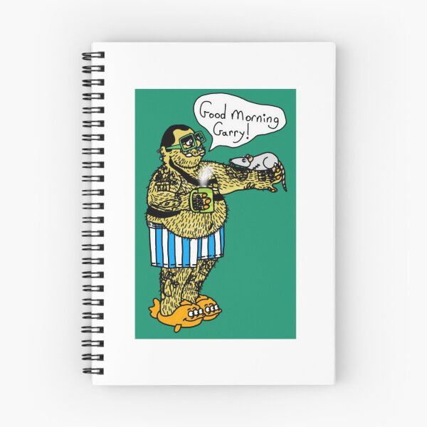 Item preview, Good Morning Garry Funny Green Monster Pajamas Design designed and sold by RatBoyExtreme.