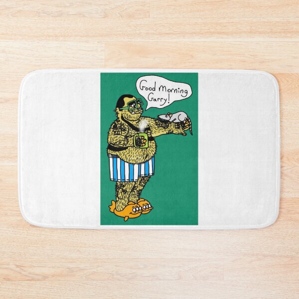 Item preview, Good Morning Garry Funny Green Monster Pajamas Design designed and sold by RatBoyExtreme.