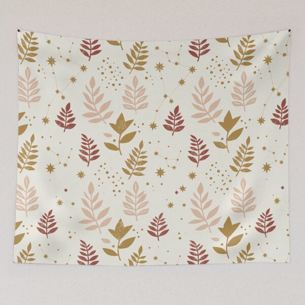 Item preview, Golden Constellations in the Retro Autumn Garden designed and sold by Pattique.