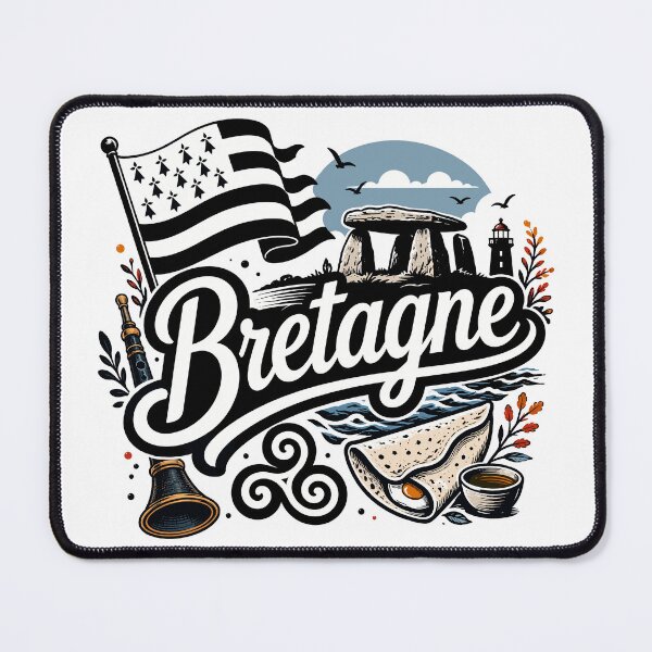 Item preview, Bretagne sign, flag and breton symbols designed and sold by 1enchik.