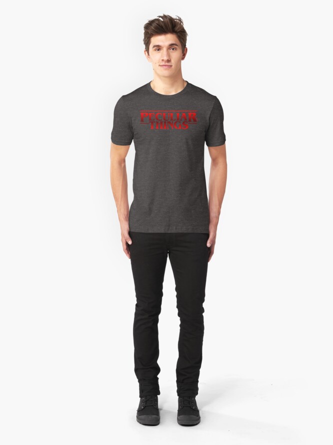 Alternate view of Peculiar Things Filled Slim Fit T-Shirt