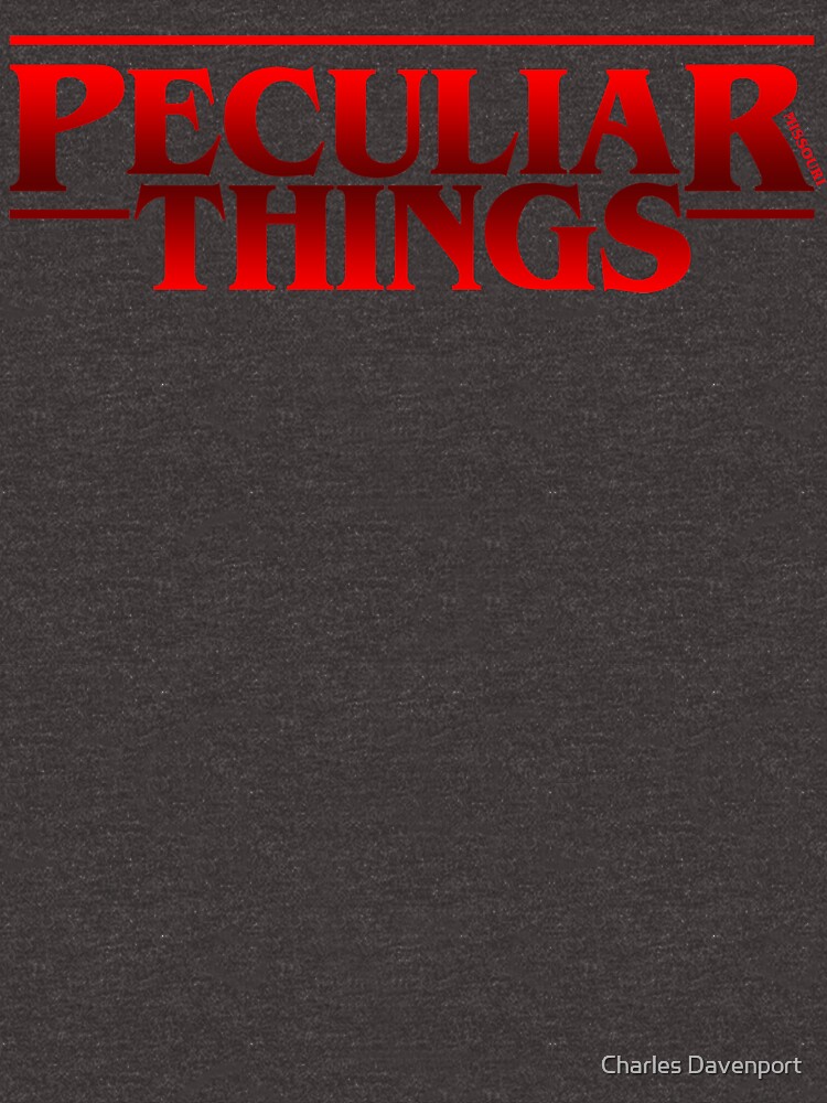 Thumbnail 7 of 7, Essential T-Shirt, Peculiar Things Filled designed and sold by Charles Davenport.