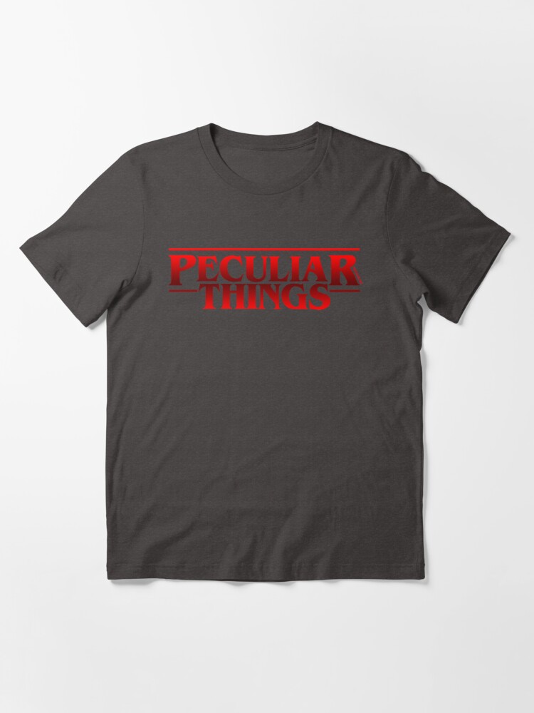 Essential T-Shirt, Peculiar Things Filled designed and sold by Charles Davenport