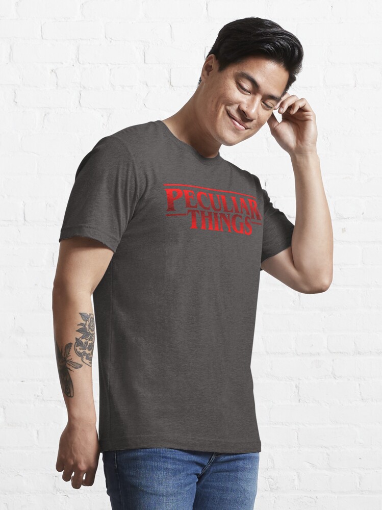 Thumbnail 3 of 7, Essential T-Shirt, Peculiar Things Filled designed and sold by Charles Davenport.