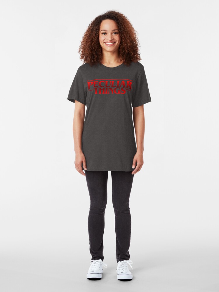 Alternate view of Peculiar Things Filled Slim Fit T-Shirt