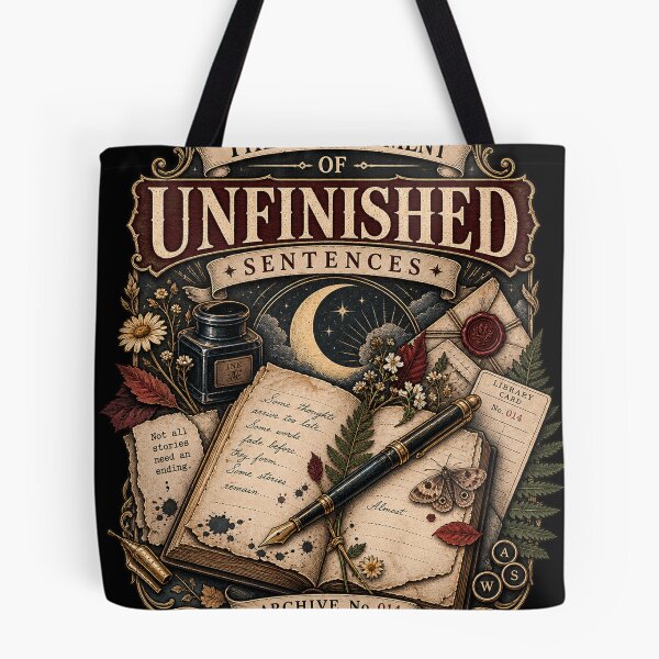 Item preview, Department of Unfinished Sentences Poetcore designed and sold by karudondesigns.