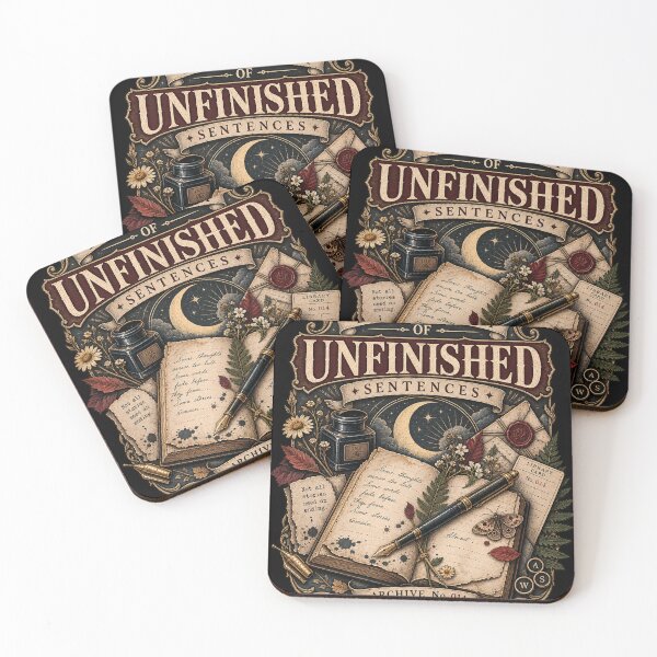 Item preview, Department of Unfinished Sentences Poetcore designed and sold by karudondesigns.