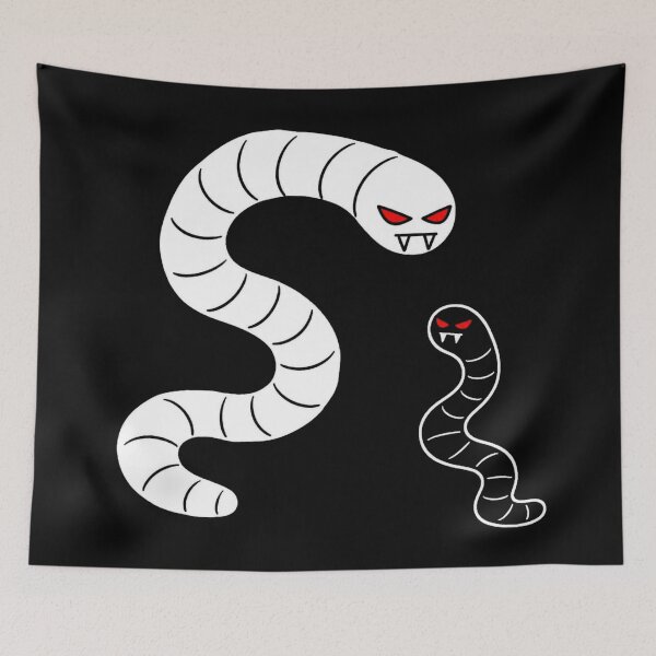 Item preview, Spooky vampire worms designed and sold by uunaa.