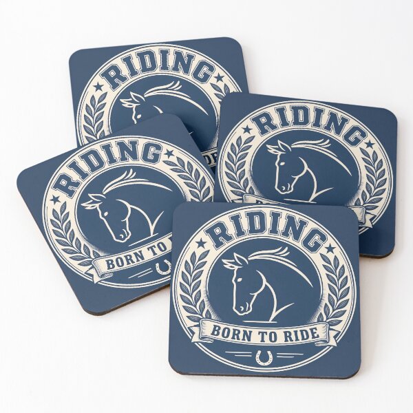 Item preview, Born To Ride - Horse & Riding Vintage Emblem designed and sold by thirtyonestars.