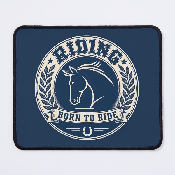 Item preview, Born To Ride - Horse & Riding Vintage Emblem designed and sold by thirtyonestars.