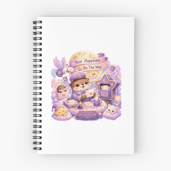 Item preview, Dream Mail Otter - Your Happiness Is On The Way ✨ designed and sold by WonderPopDesign.