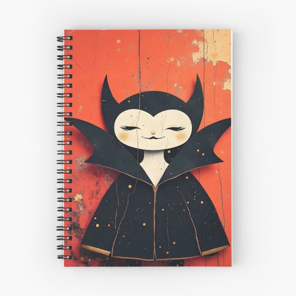 Item preview, Cute Vampire with Dramatic Gothic Cape designed and sold by Marcu Ioachim.
