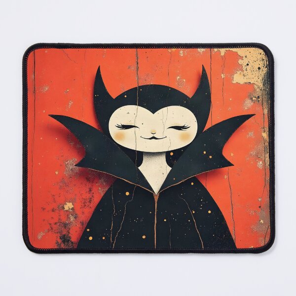 Item preview, Cute Vampire with Dramatic Gothic Cape designed and sold by Marcu Ioachim.
