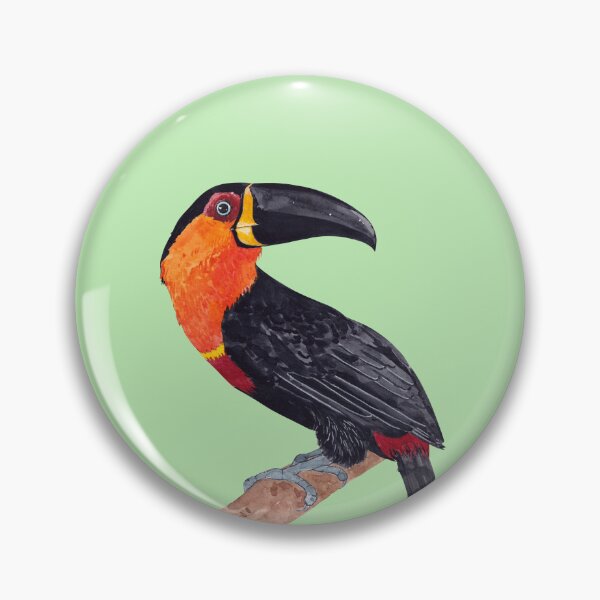Item preview, CHANNEL BILLED TOUCAN-Ramphastos vitellinus ariel designed and sold by BEATRIZ ABAITUA.