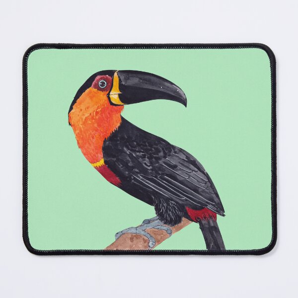 Item preview, CHANNEL BILLED TOUCAN-Ramphastos vitellinus ariel designed and sold by BEATRIZ ABAITUA.