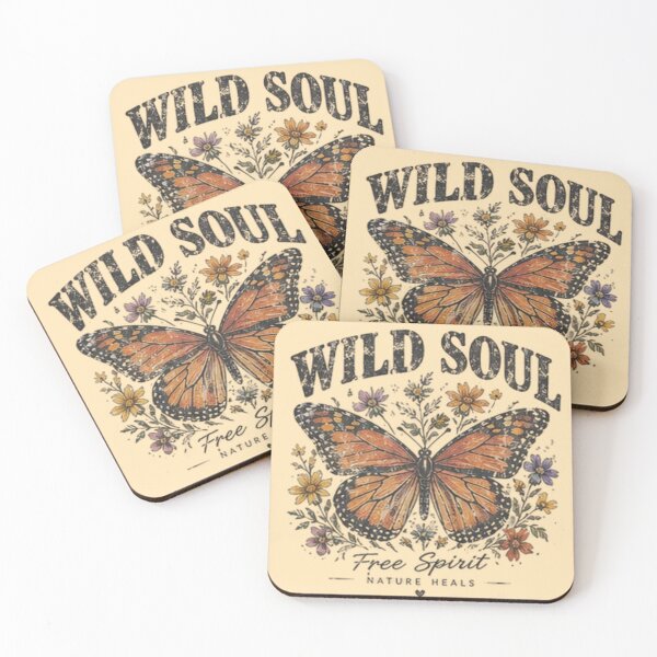 Item preview, Wild Soul Retro Butterfly Vintage Floral designed and sold by FABIOLA1970.