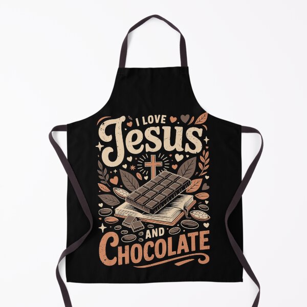 Item preview, I LOVE JESUS AND CHOCOLATE designed and sold by jkrphoto.