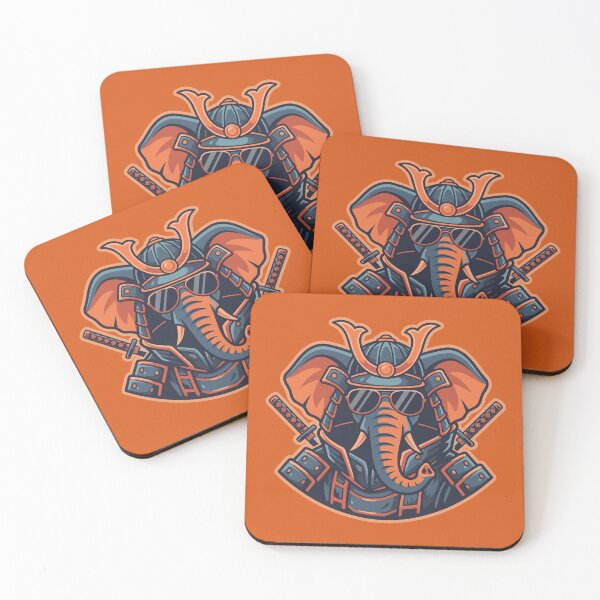 Item preview, SAMURAI WARRIOR ELEPHANT ANIME CHARACTER designed and sold by Asterisk-a.