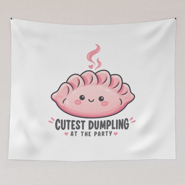 Item preview, Cutest Dumpling At The Party T-Shirt, Kawaii Birthday Girl Gift, Anime 8 Graphic Tee designed and sold by Trendably.