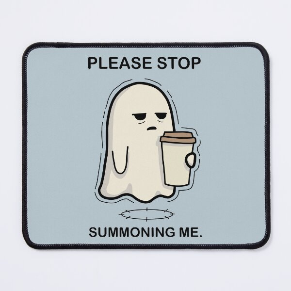 Item preview, Summoned Ghost Coffee Humor designed and sold by SakuraHaven.