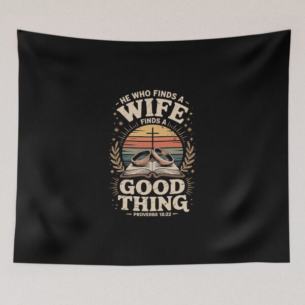 Item preview, HE WHO FINDS A WIFE FINDS A GOOD THING  designed and sold by jkrphoto.
