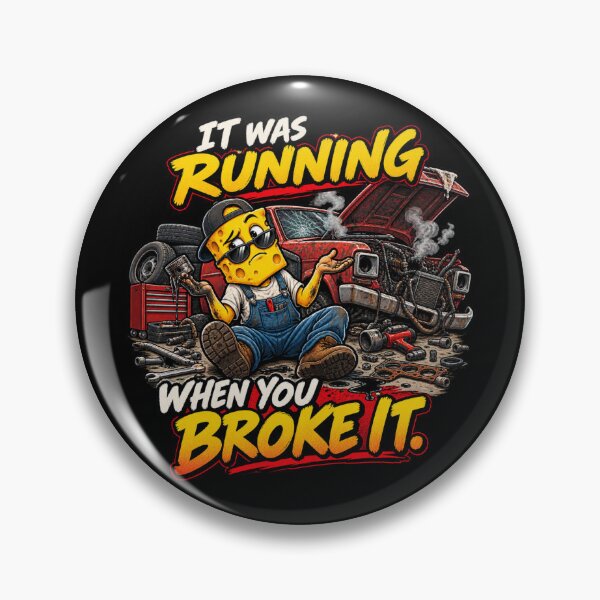 Item preview, It Was Running Funny Mechanic Shirt designed and sold by PrintCheese.