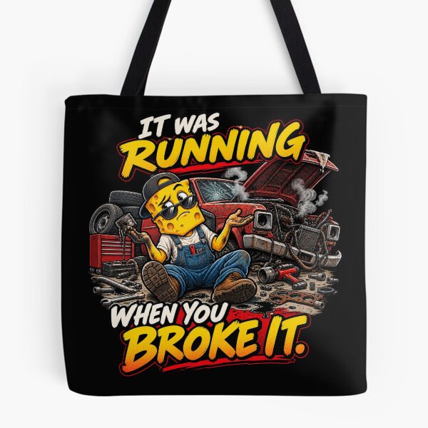 Item preview, It Was Running Funny Mechanic Shirt designed and sold by PrintCheese.