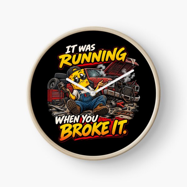 Item preview, It Was Running Funny Mechanic Shirt designed and sold by PrintCheese.