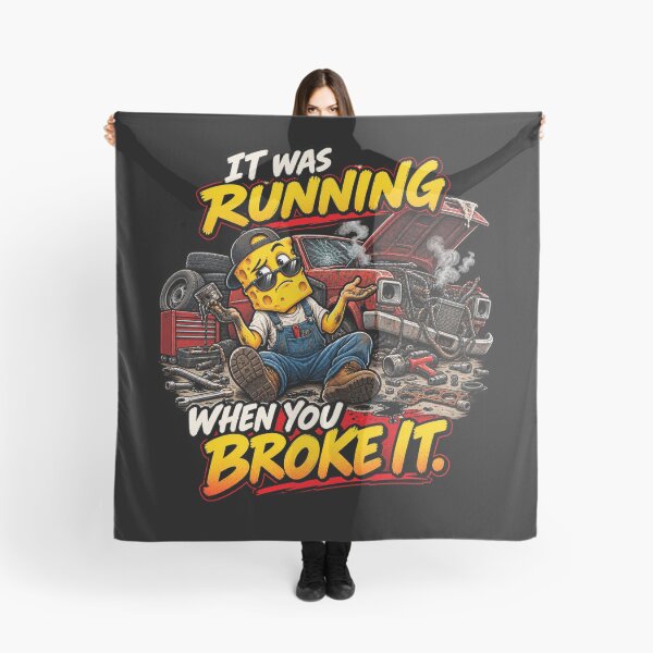 Item preview, It Was Running Funny Mechanic Shirt designed and sold by PrintCheese.