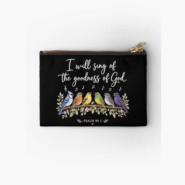 Item preview, I Will Sing of the Goodness of God Psalm 89:1 Singing Songbirds Christian Faith designed and sold by ChristianLife.