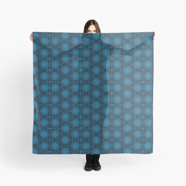Item preview, Bold Blue Cute Seamless Repeat Tile Pattern - Original Hand Drawn Art- by Pixel Peaks designed and sold by my peaks media studio.
