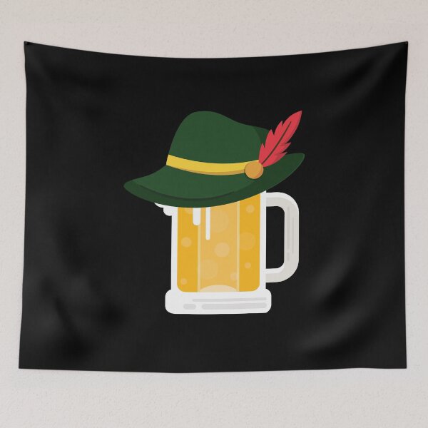 Item preview, Beer With German Alpine Hat Funny Oktoberfest 2018 T Shirt designed and sold by Best Tees.