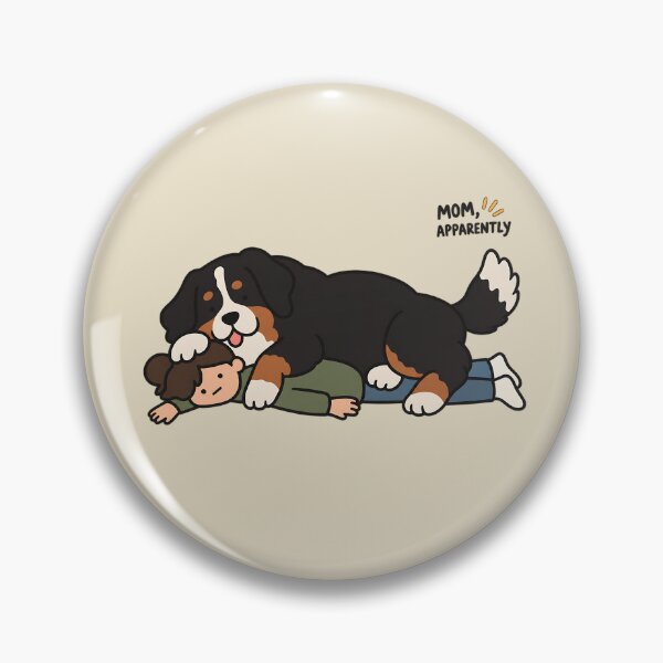 Item preview, Bernese Mountain Dog Mom Funny Dog Lover Shirt designed and sold by NOOKnNOVA.